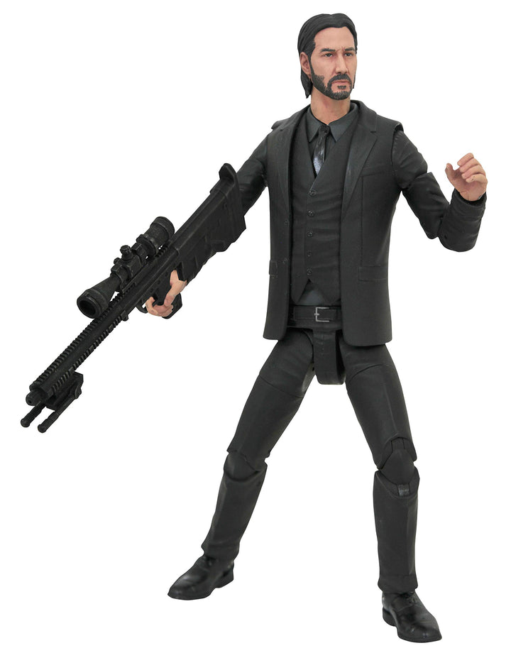 John Wick Select Black Suit Figure;