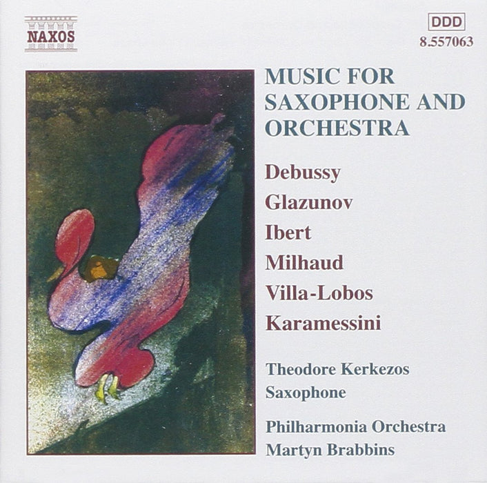 Theodore Kerkezos: Music For Saxophone And Orchestra;