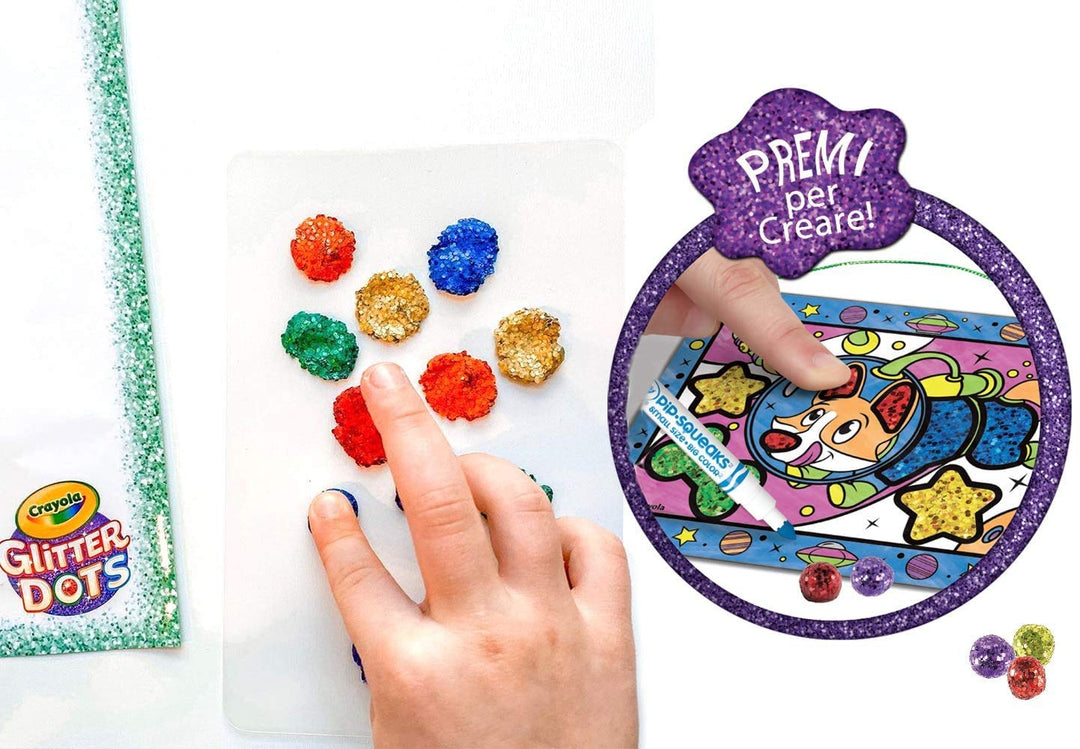 Crayola: Glitter Dots - Sparkle Station Super Set;