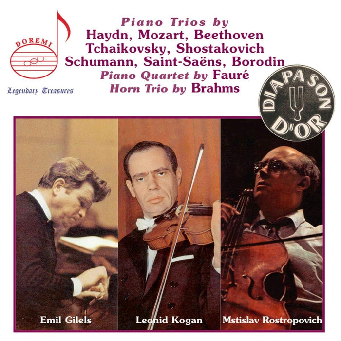 Piano Trios: Haydn, Mozart, Beethoven, Tchaikovsky, Shostakovich.. (5 Cd);