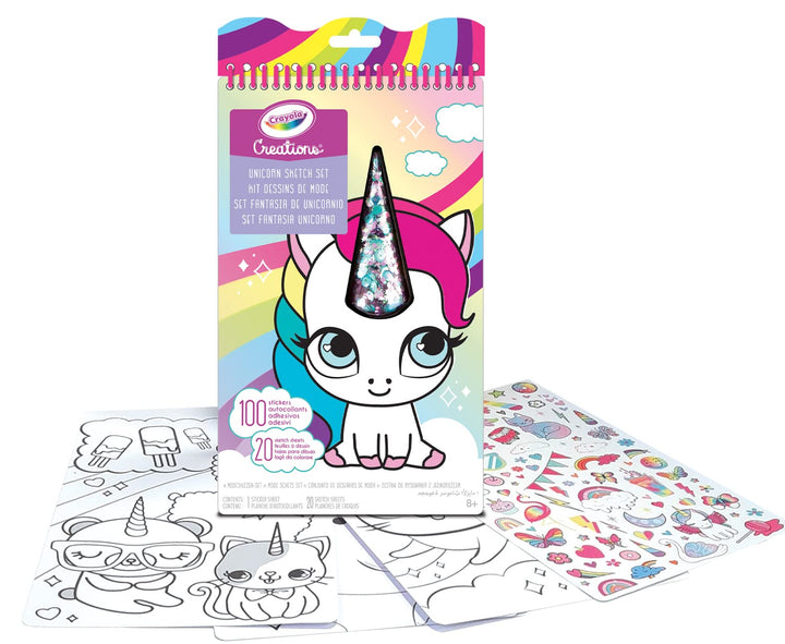 Crayola: Creations Album Set Fantasia Unicorno;