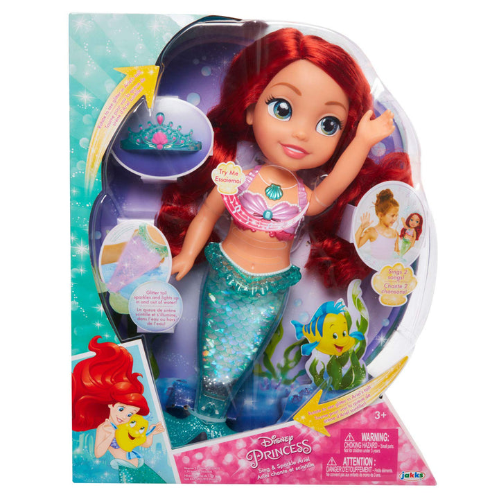 Disney: Jakks - Princess - Ariel (Singins Light Doll / Musical Light Doll);