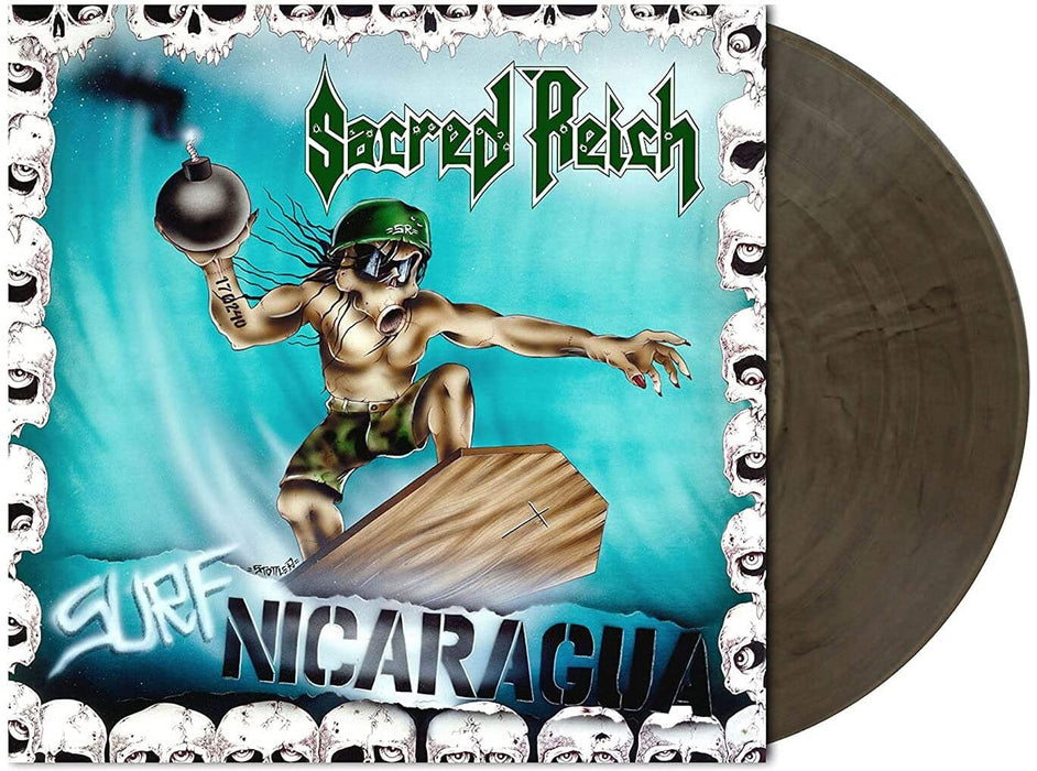 Sacred Reich - Surf Nicaragua (Clear w/ Black Smoke);