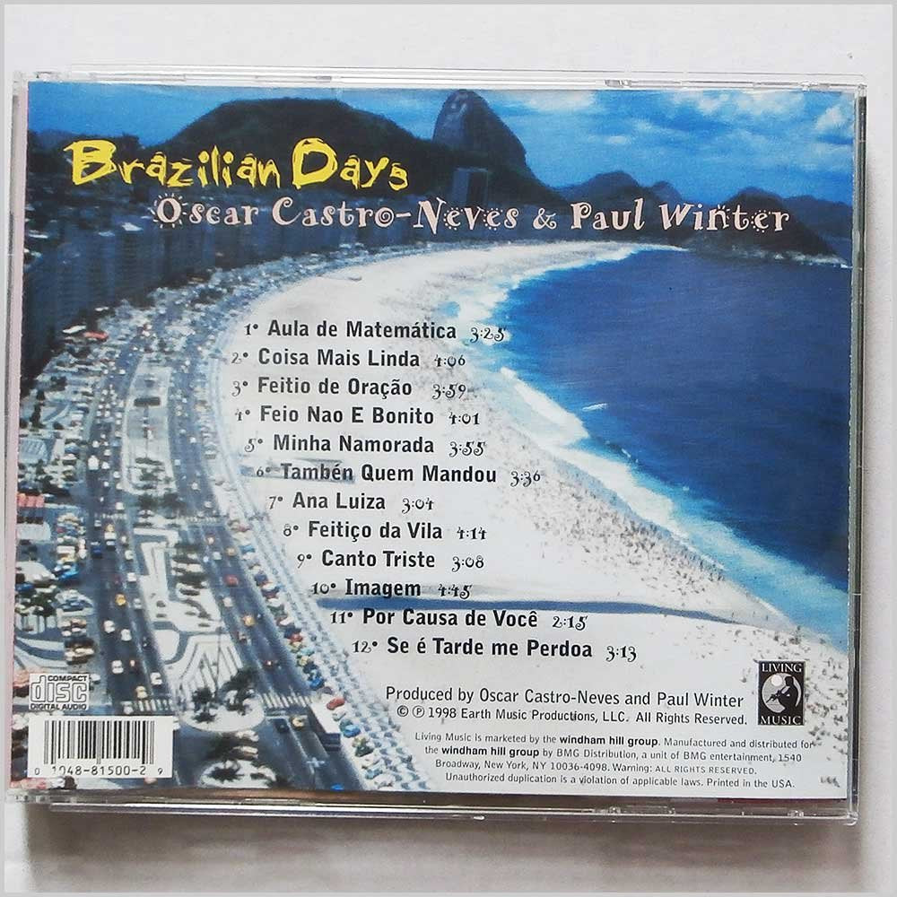 Paul Winter &amp; Oscar Castro-Neves - Brazilian Days;