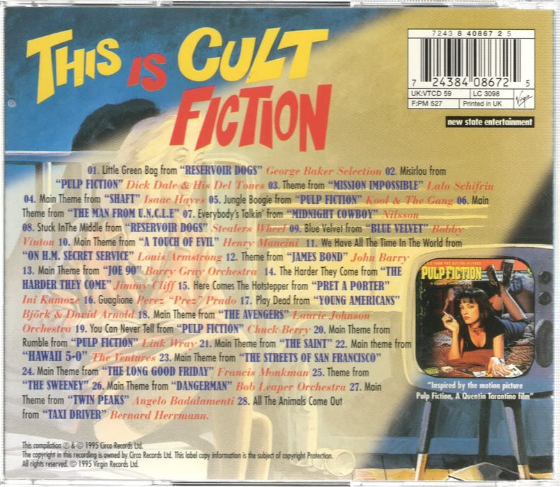 This Is Cult Fiction: 28 Cult Tv & Movie Classics / Various;