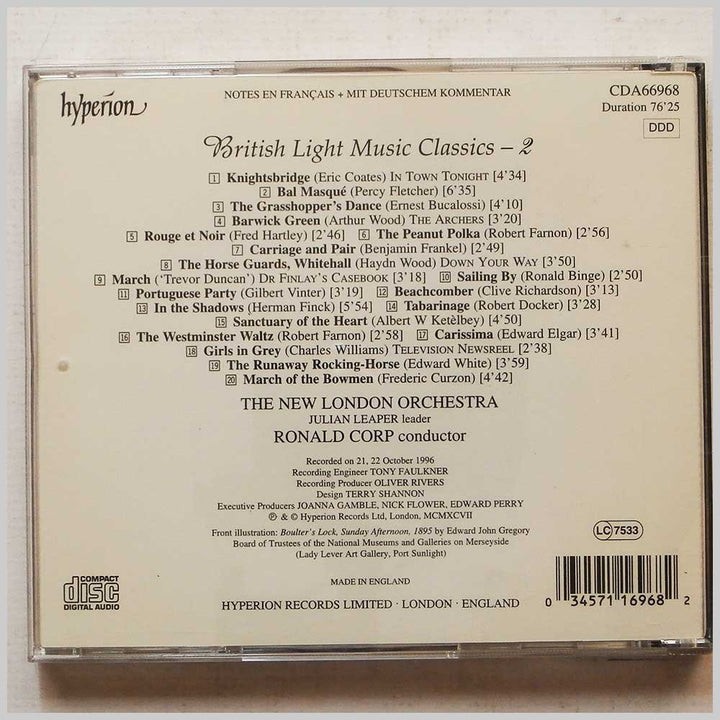 British Light Music Classics, Vol.2 / Various;