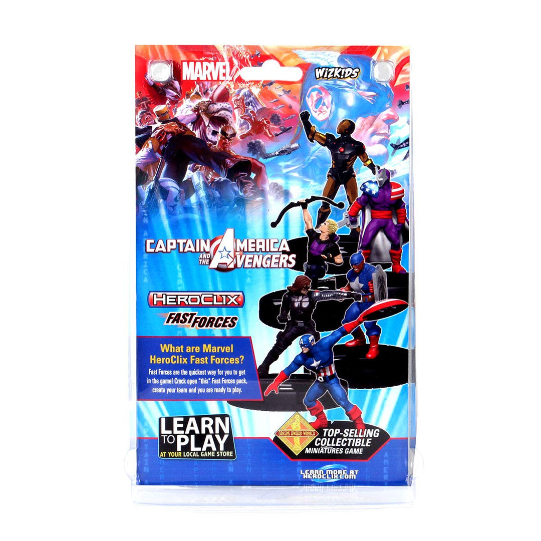 Marvel: WizKids - Hero Clix - Captain America & Avengers Fast Forces;