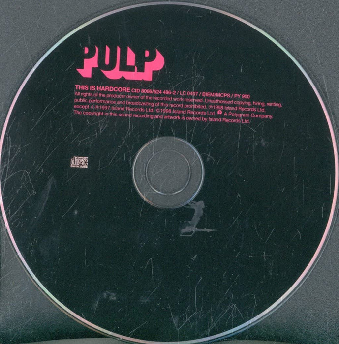 Pulp - This Is Hardcore;