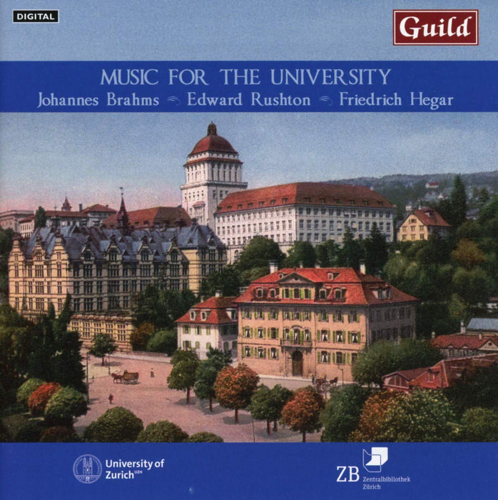 Music For The University: Brahms/Rushton/Hegar / Various;