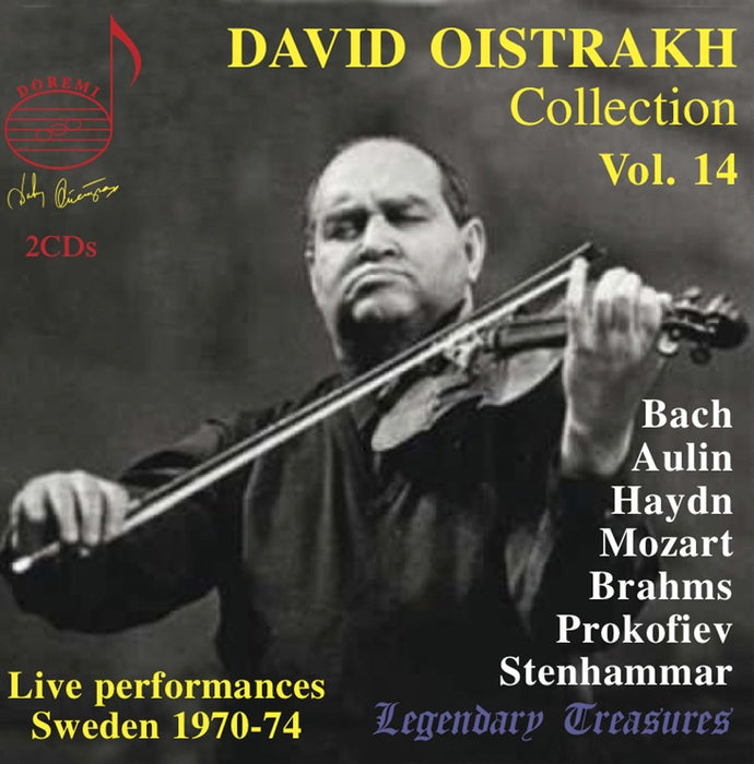 David Oistrakh - Collection Vol. 14 - Sweden 1970-74 (2 CDs);