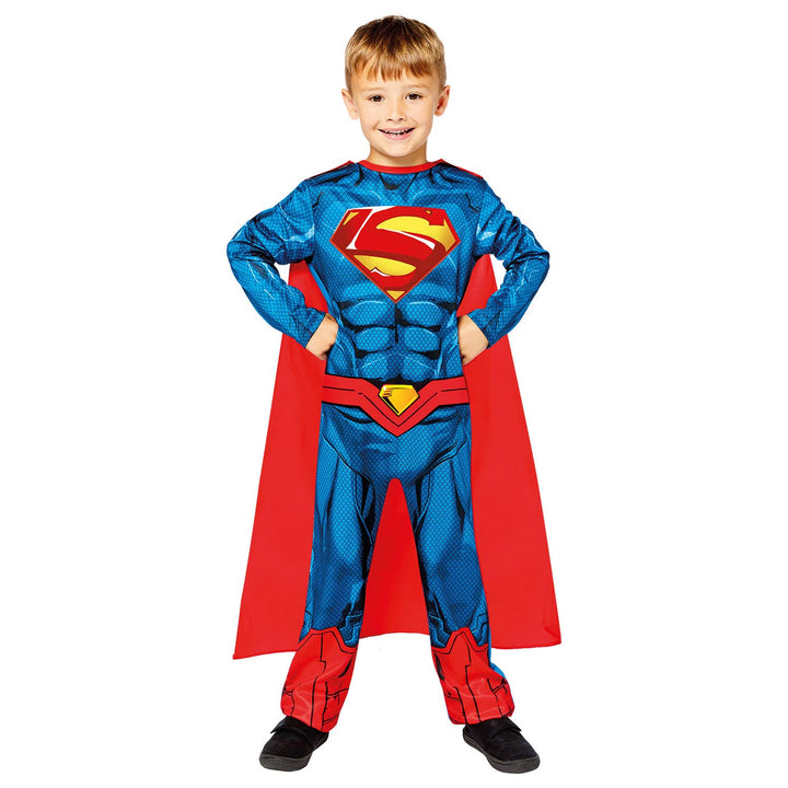 Dc Comics: Amscan - Child Costume Sustainable Superman 3-4 Yrs;