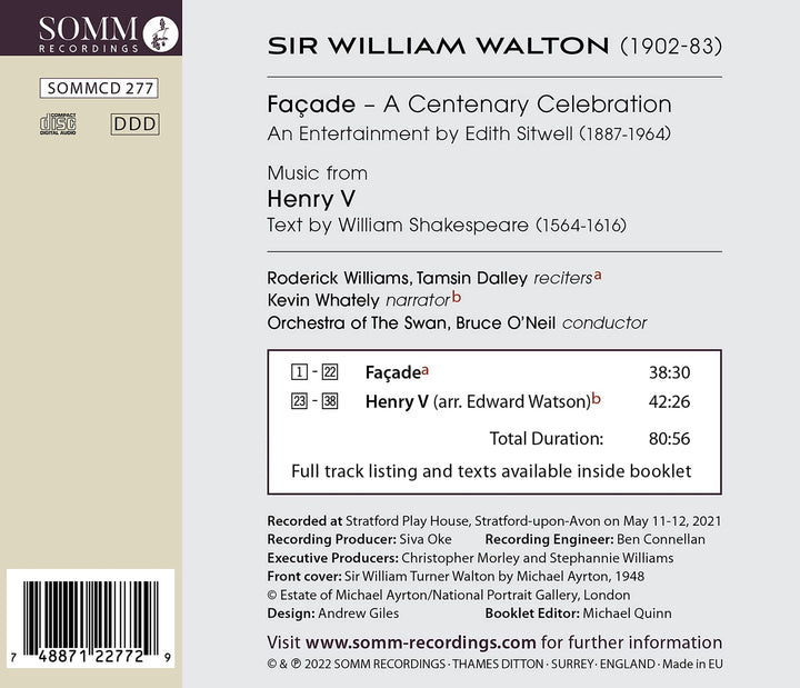 William Walton - A Centenary Celebration;