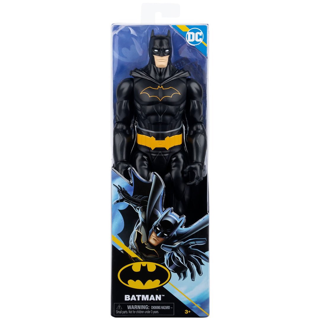 Dc Comics: Spin Master - Batman - Personaggio Batman Nero In Scala 30 Cm;