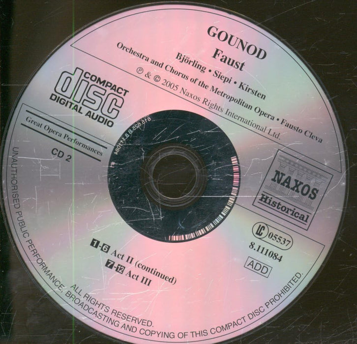 Charles Gounod - Faust (3 CDs);