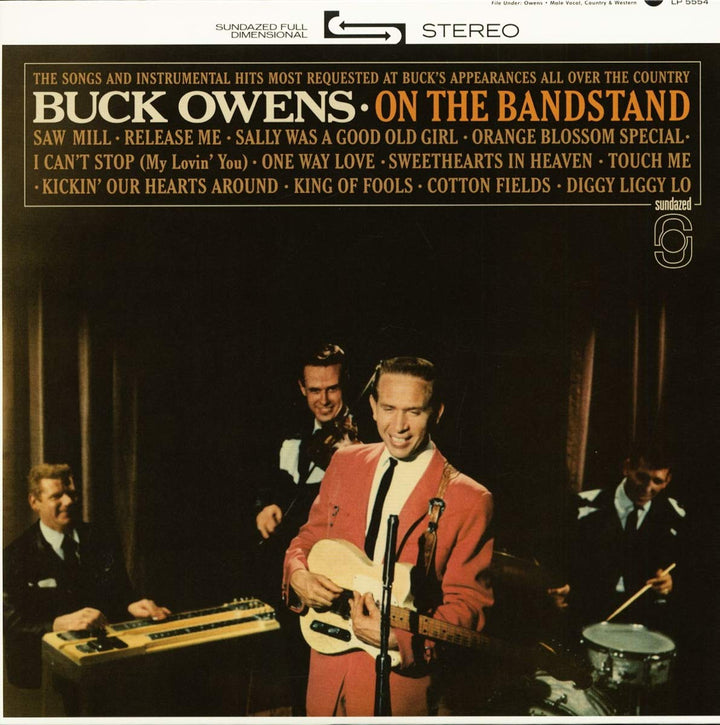 Buck Owens - On The Bandstand (Yellow);