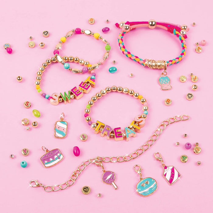 Make It Real: Kit Per Braccialetti Fai Da Te Dolci Dolcetti;