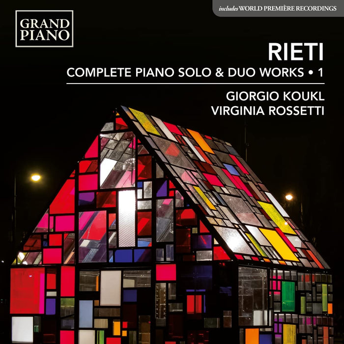 Vittorio Rieti - Gesamtwerk Fur Klavier Solo & Duo Vol.1;