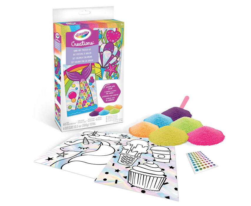 Crayola: Creations Set Colora Con La Sabbia;