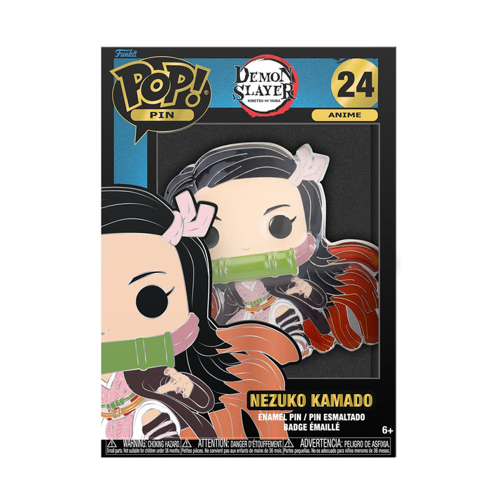 Demon Slayer: Funko Pop! Pin - Nezuko Kamado (Enamel Pin / Enamel Pin);