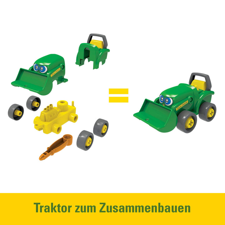 John Deere: Tractor With Trailer To Be Assembled;