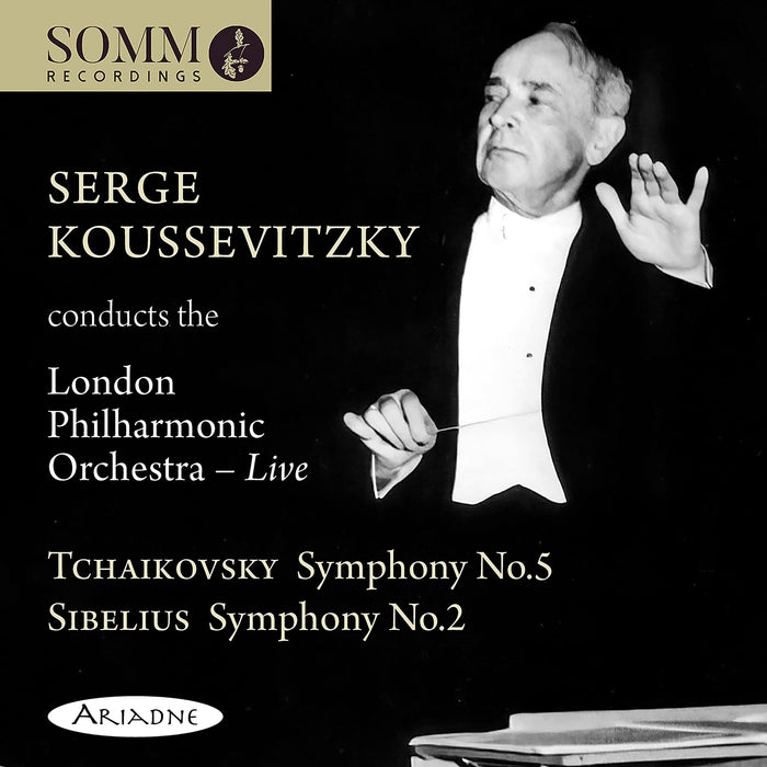 Serge Koussevitzky: Conducts London Philharmonic Orchestra - Live (2 Cd);