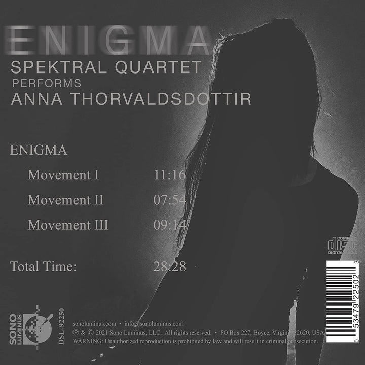 Enigma: Spektral Quartet Performs Anna Thorvaldsdottir;