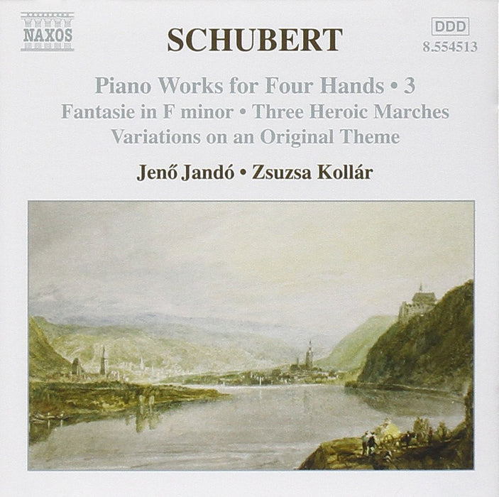 Franz Schubert - Piano Works For Four Hands, Vol.3;