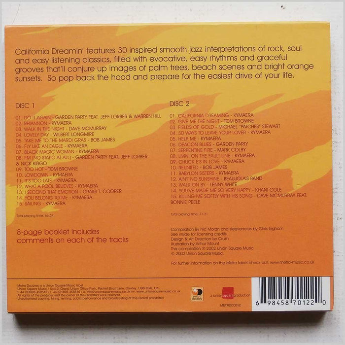 California Dreamin': Smooth Jazz On A West Coast Trip / Various (2 Cd);