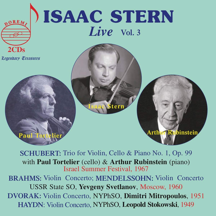 Isaac Stern: Live, Vol. 3 (2 CDs);