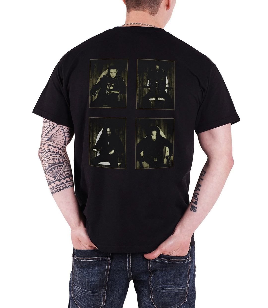 Emperor: Anthems 2014 Front & Back Print (T-Shirt Unisex Tg. L);