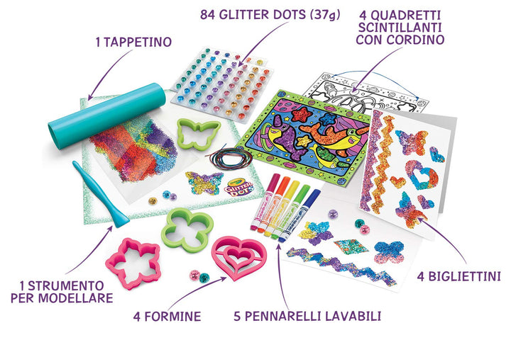 Crayola: Glitter Dots - Sparkle Station Super Set;