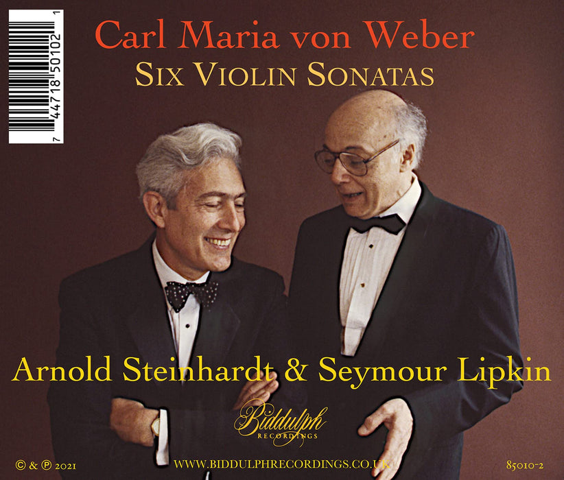 Carl Maria Von Weber - Six Violin Sonatas;
