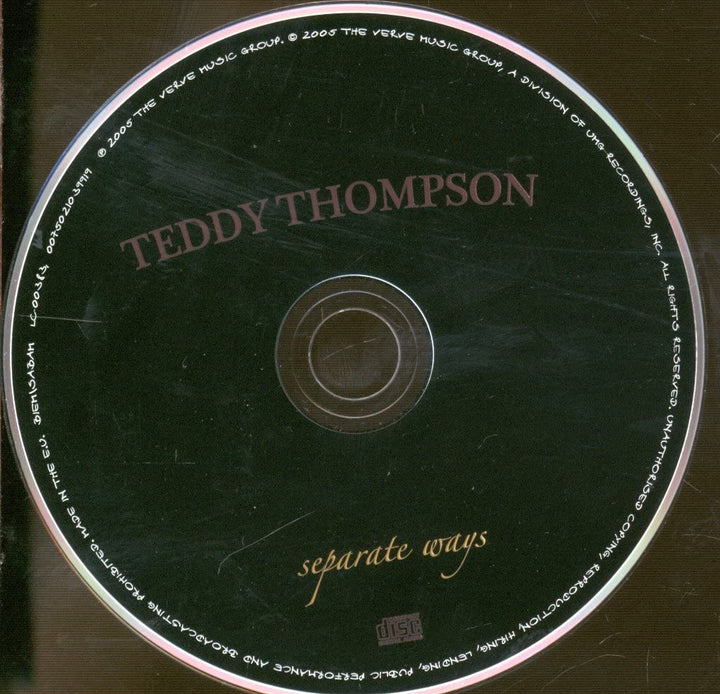 Teddy Thompson - Separate Ways;