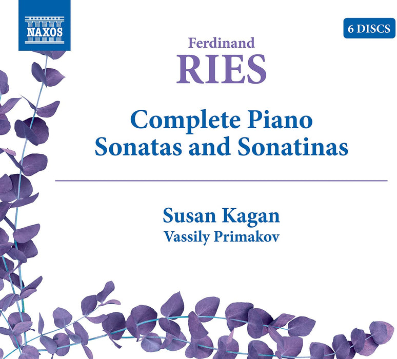 Ferdinand Ries - Complete Piano Sonatas And Sonatin (6 Cd);