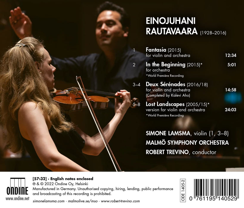 Einojuhani Rautavaara - Lost Landscapes;