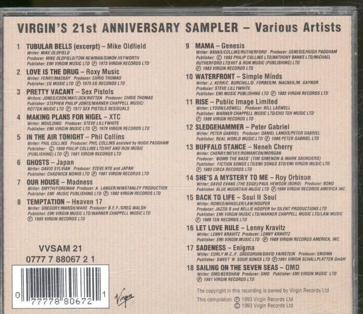 Virgin 21St Sampler / Various;