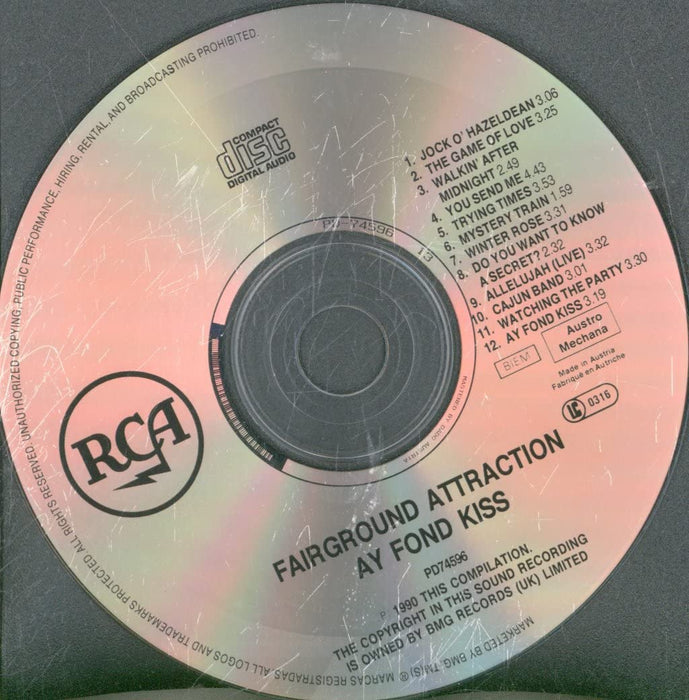 Fairground Attraction - Ay Fond Kiss;
