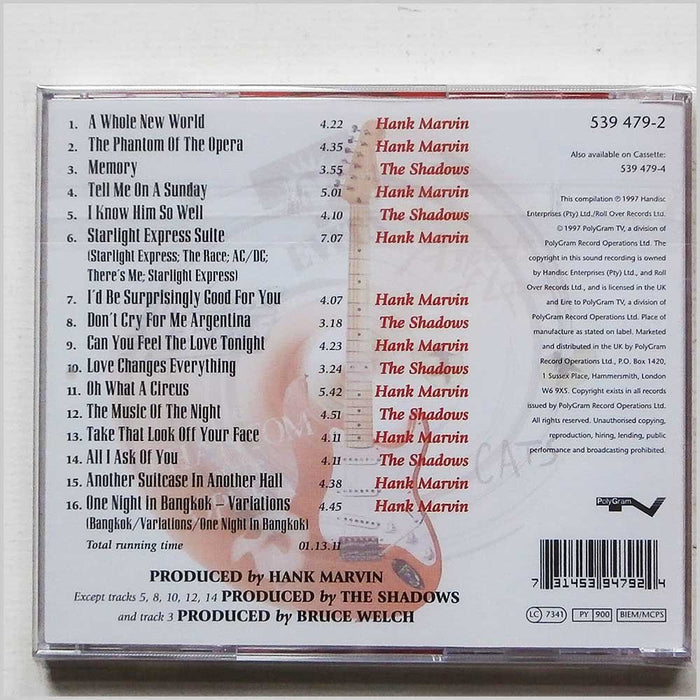 Hank Marvin And The Shadows - Play Music Of Andrew Lloyd Webber And Tim Rice;