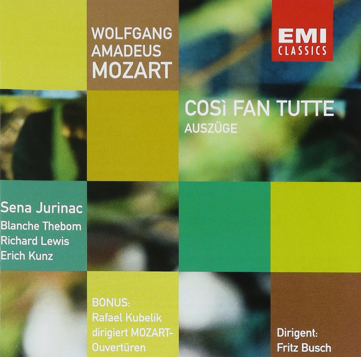 Wolfgang Amadeus Mozart - Cosi' Fan Tutte;