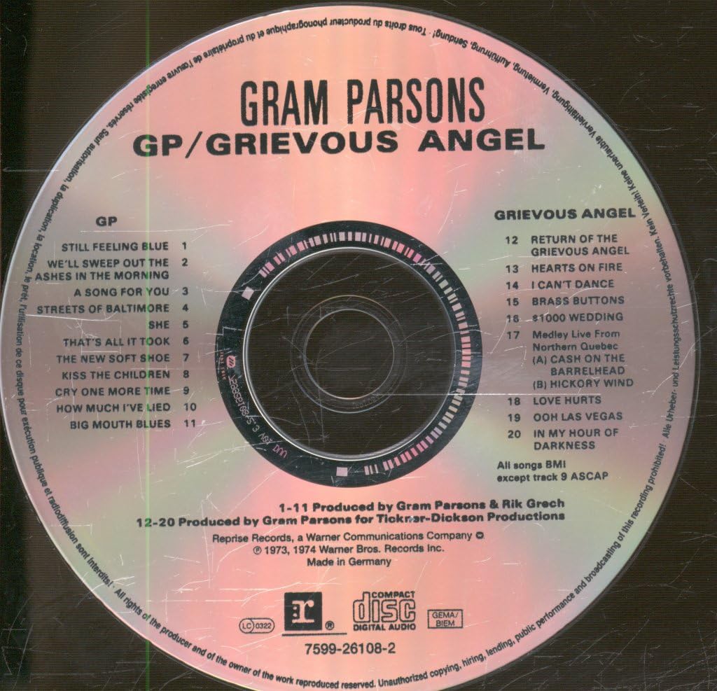 Gram Parsons - Grievous Angel / GP;