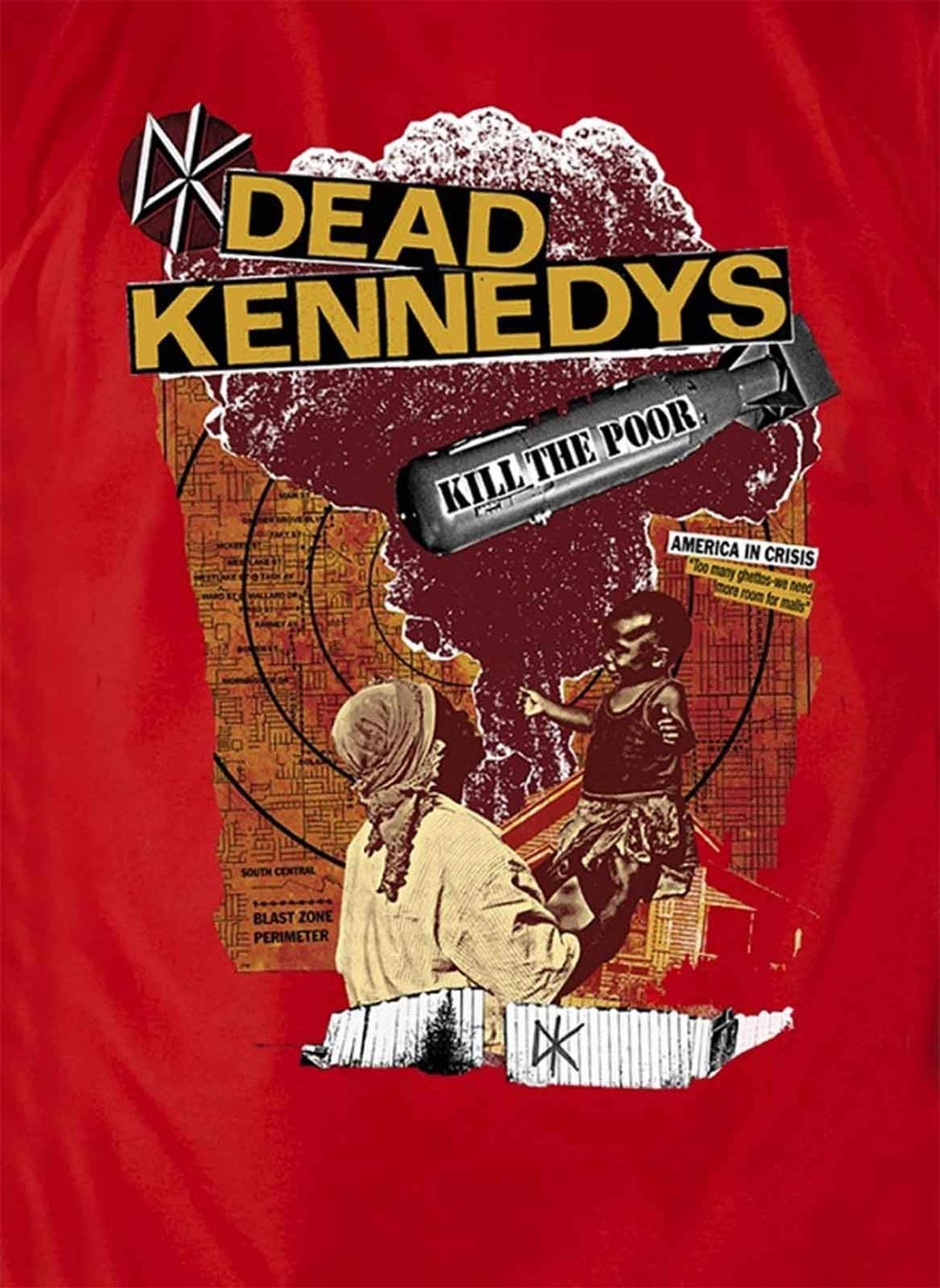 Dead Kennedys: Kill The Poor (T-Shirt Unisex Tg. XL);