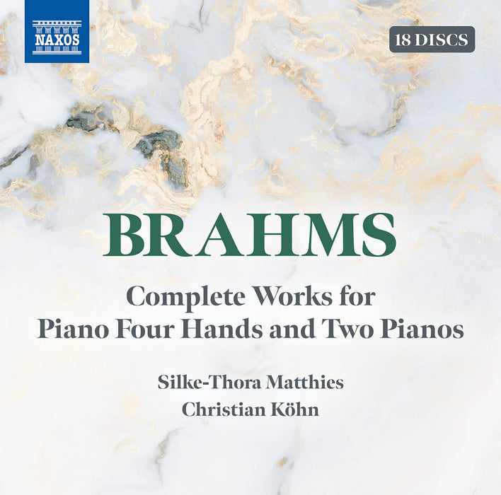 Johannes Brahms - Complete Works For Piano Four Hands and Two Pianos (18 Cd);