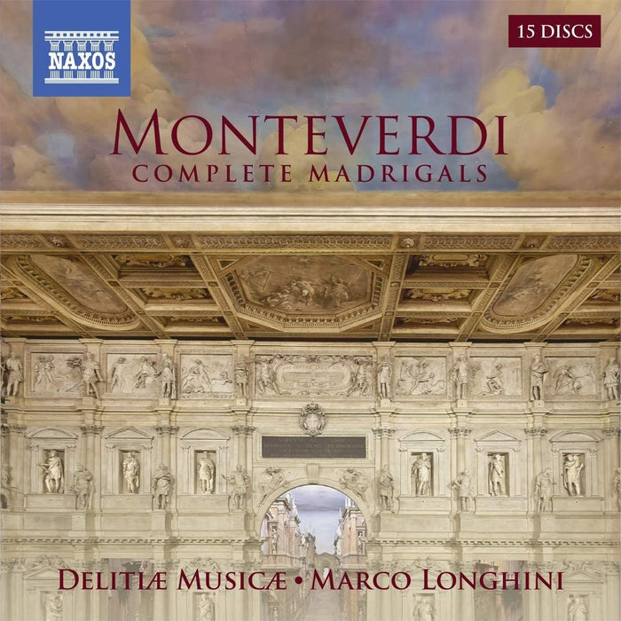 Claudio Monteverdi - Complete Madrigals (15 Cd);