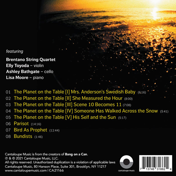 Martin Bresnick - The Planet On The Table;
