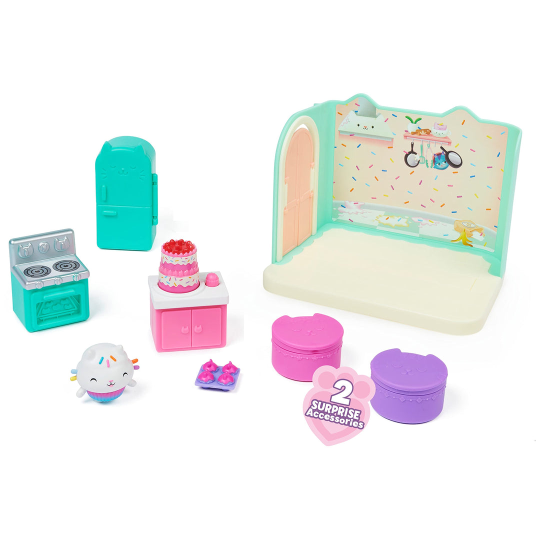 Gabby's Dollhouse: Spin Master - I Playset Della Casa - Cucina;