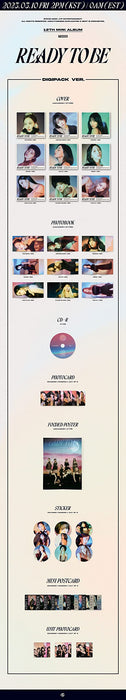 Twice - Ready To Be (Digipack Version);