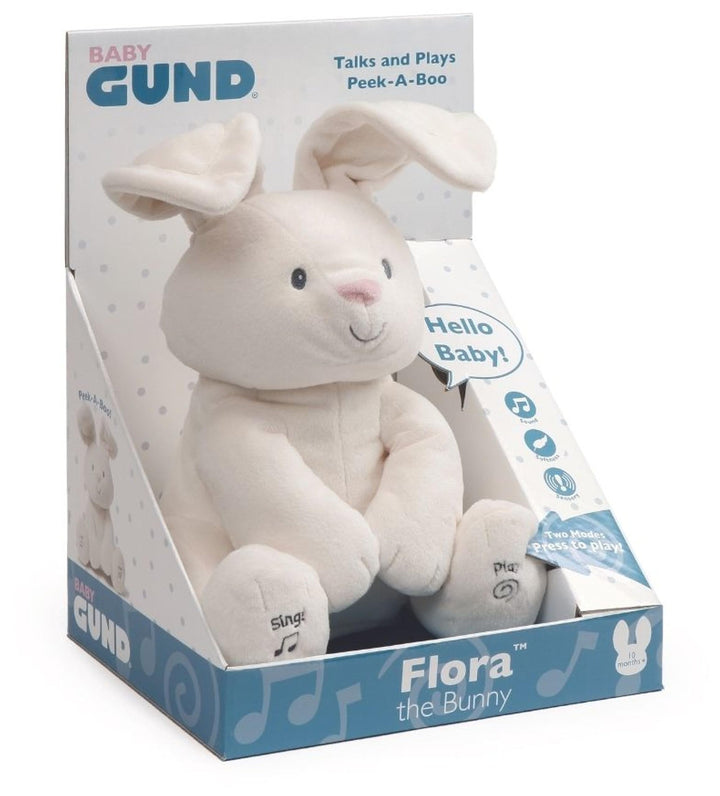 Gund: Spin Master - Flora Coniglietto Interattivo Parlante;