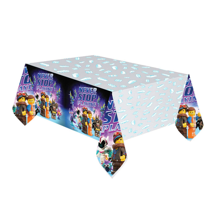 Lego: Amscan - Tablecover Lego Movie 2 Plastic 120X180 Q;