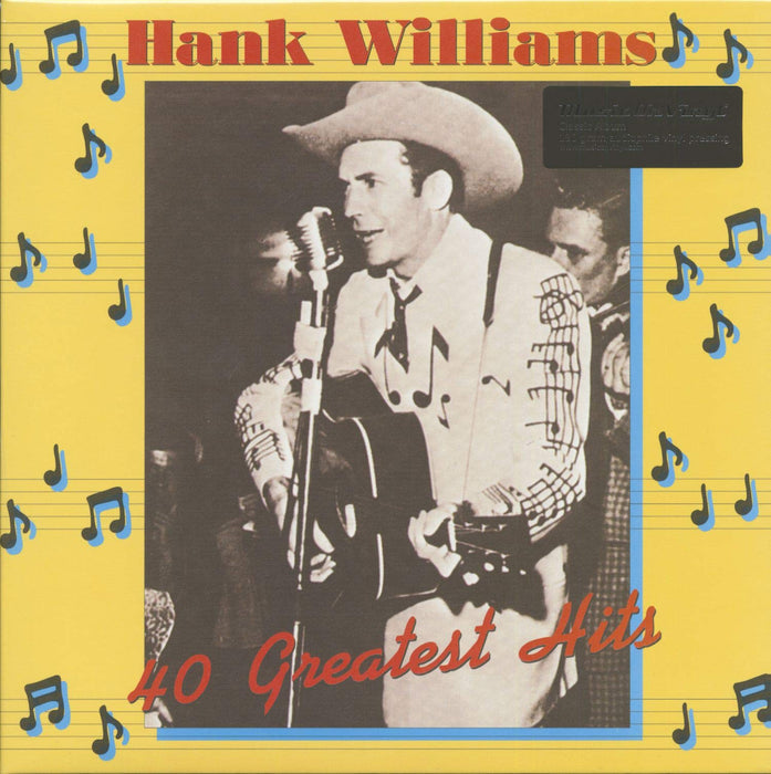 Hank Williams - 40 Greatest Hits (2 Lp);