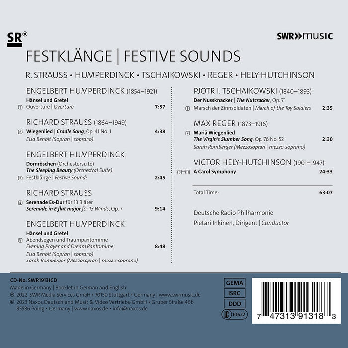 Festklange (Festive Sounds): R.Strauss, Humperdink, Tchaikovsky;